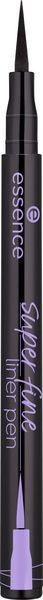 essence super fine liner pen 01 deep black 1ml